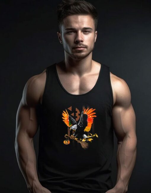 Eagle Flag American Eagle Halloween Tank Top