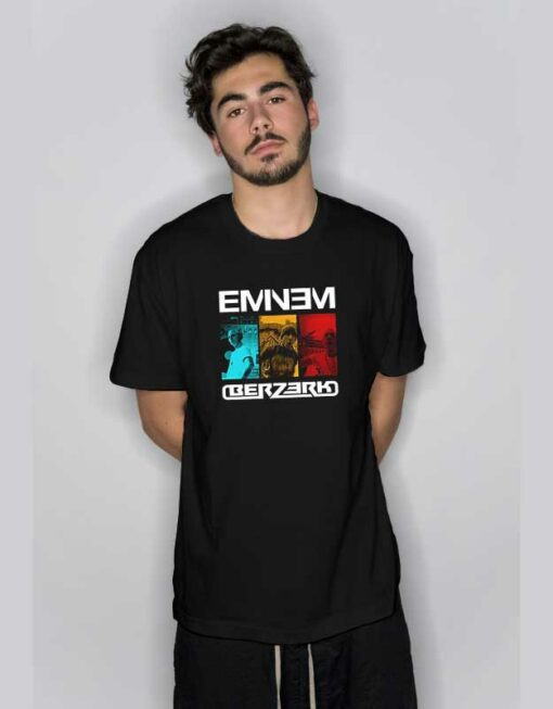 Eminem Berzerk Panels T Shirt