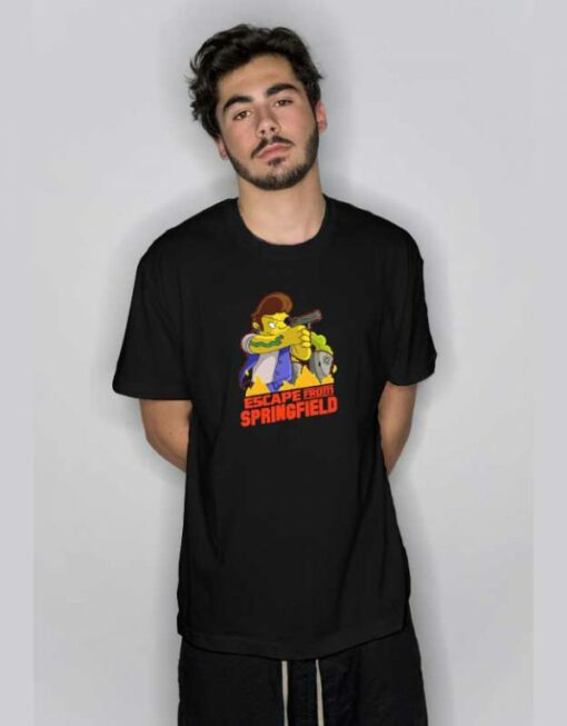 Escape From Springfield  T Shirt