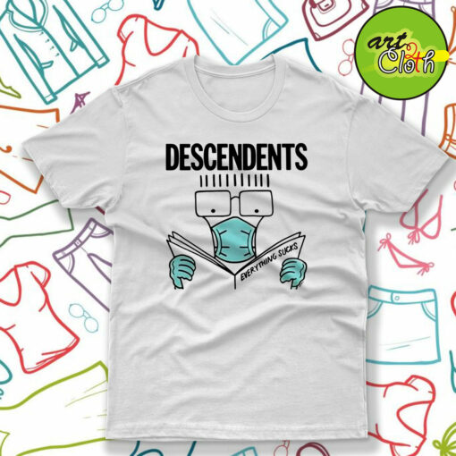 Everything Sucks Face Mask Descendents T-Shirt