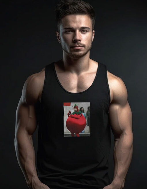 Ewan McGregor Dressed As A Tomato Photo Tank Top