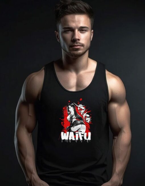 FFVII Tifa Waifu Material Anime Girl Unisex Tank Top