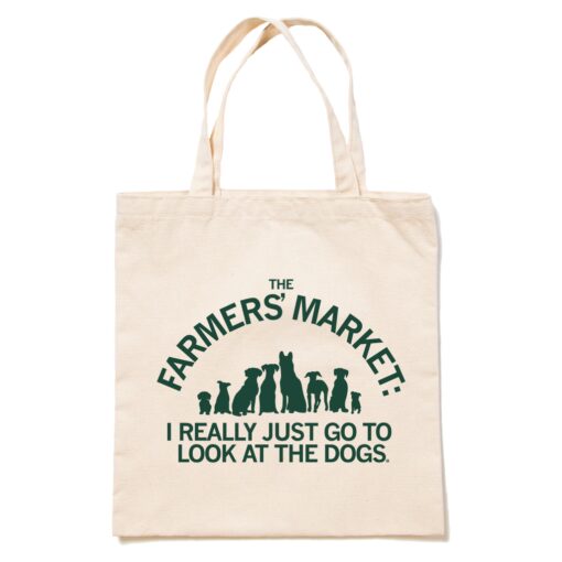 Farmers’ Market Dogs Tote Bag