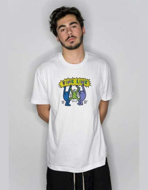 Fine Line Haring T Shirt