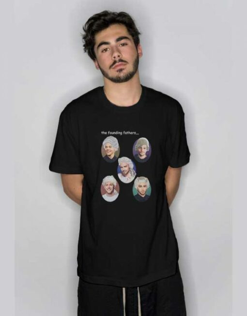 Founding Fathers One Direction  T Shirt