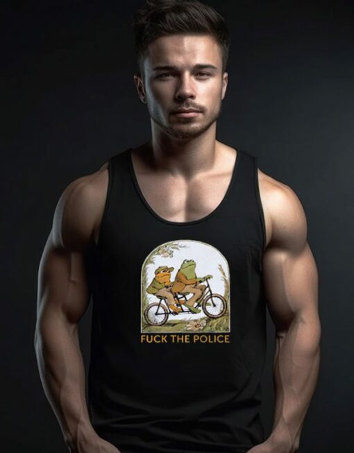 Frog and Toad Fuck The Police Tank Top