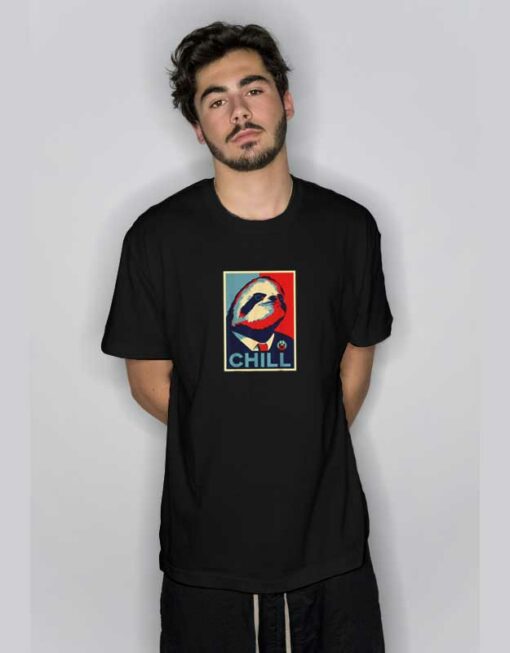 ‎Funny Sloth For President  T Shirt