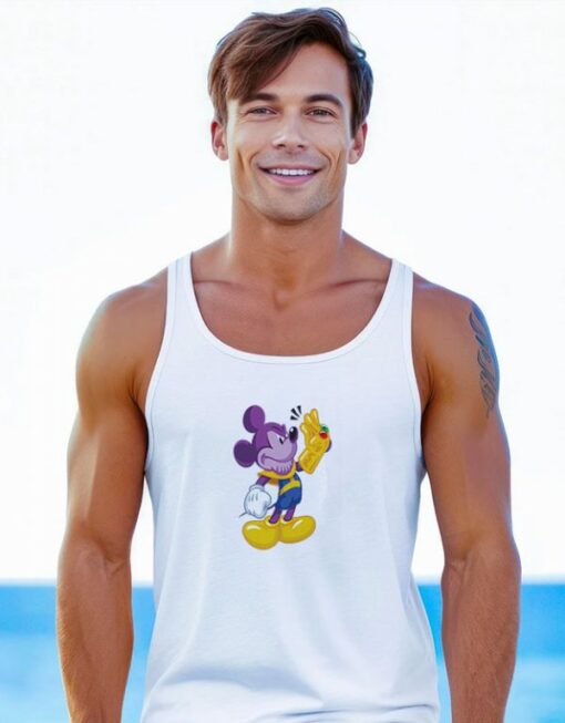 Funny Thanos Mickey Mouse Tank Top