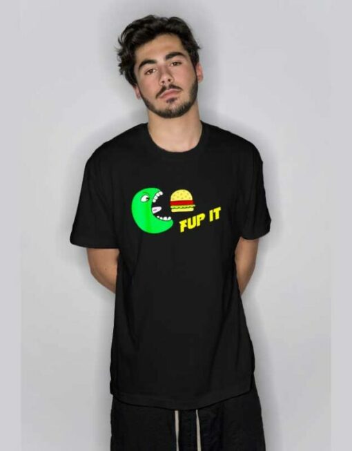 Fup It Cheeseburger Monster T Shirt