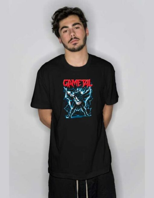 GaMetal Shred the Lightning T Shirt