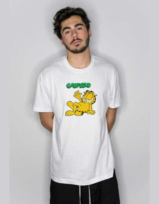 Garfield Say Hi T Shirt