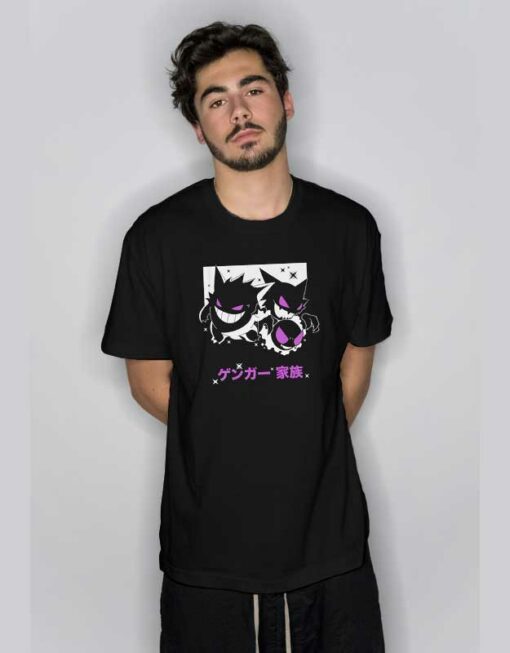 Gengar Family Pokemon T Shirt