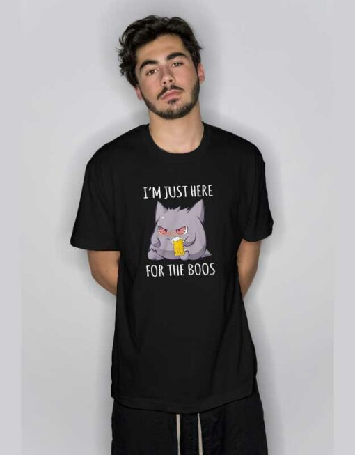 Gengar I’m Just Here For The Boos T Shirt