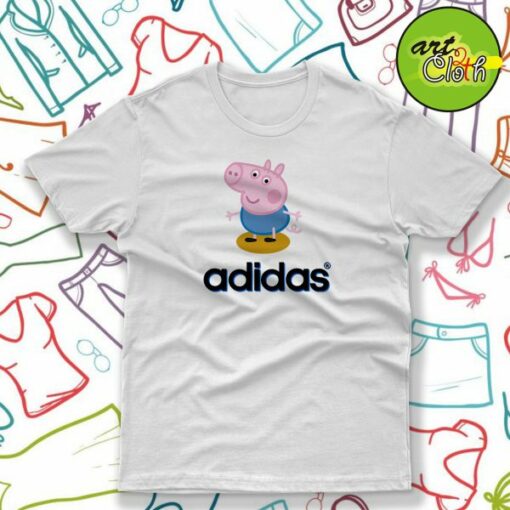 George Peppa Pig Adidas T-Shirt