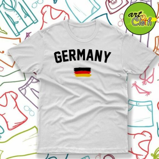 Germany Flag Paint T-Shirt