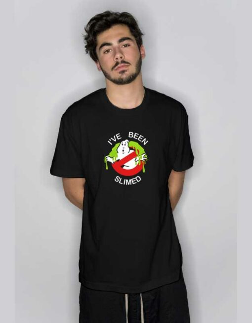 Ghostbusters I’ve Been Slimed  T Shirt