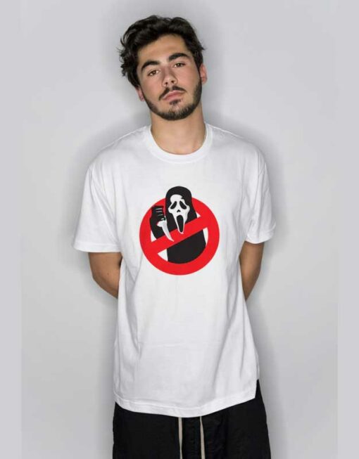 Ghostfacebusters Logo Paody T Shirt