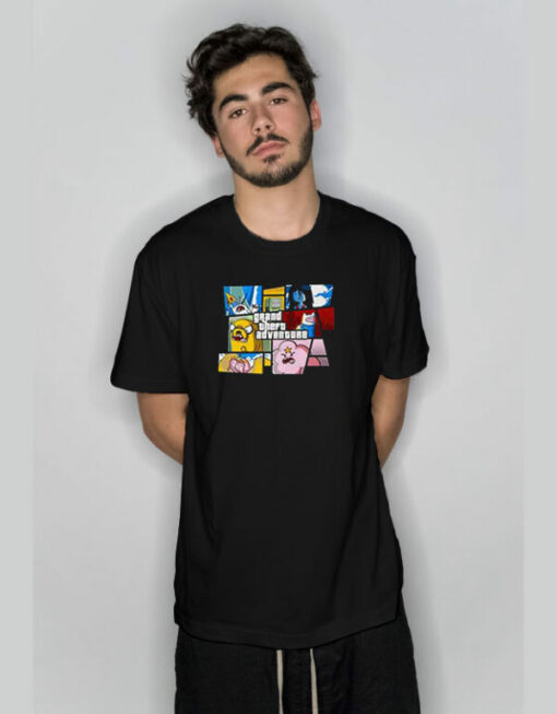 Grand Theft Adventure Parody T-Shirt