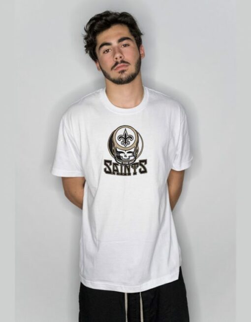 Grateful Dead Homage New Orleans Saints T-Shirt