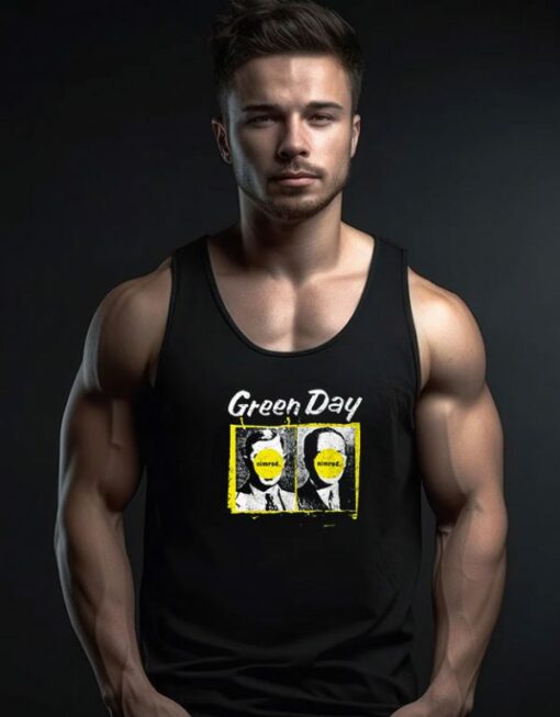 Green Day Nimrod Album Tank Top