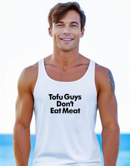 Harry Tofu Guys Don’t Eat Meat Tank Top