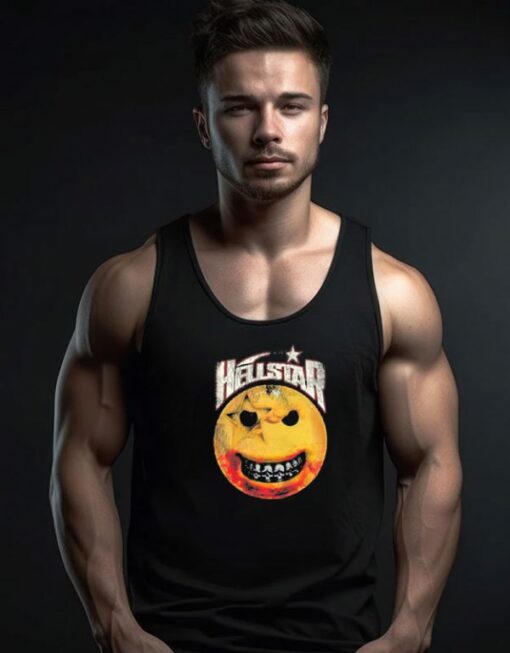 Hellstar Studios Evil Smile Unisex Tank Top