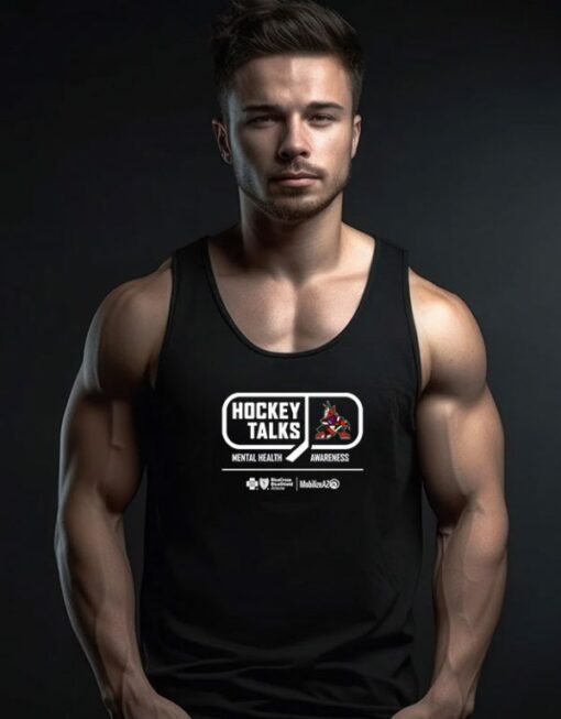 Hockey Talk Mental Health Tank Top