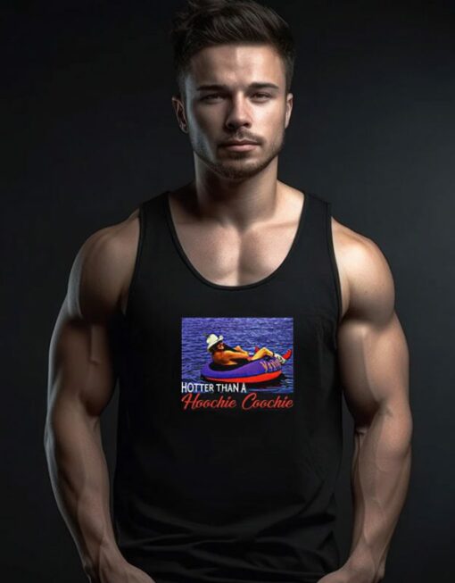 Hotter Than A Hoochie Coochie Alan Jackson Summer Tank Top