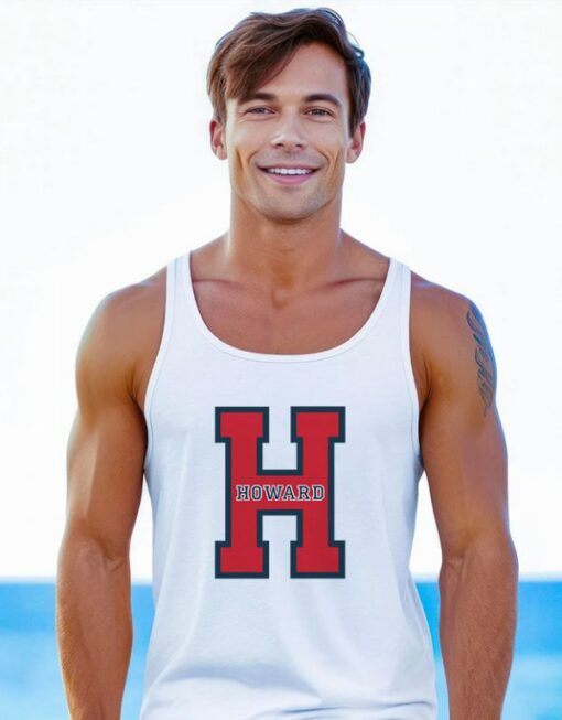 Howard University H Letter Tank Top