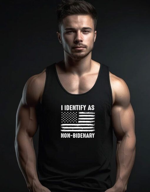 I Identify As Non Bidenary Tank Top