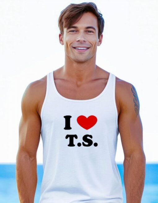 I Love Heart TS Swift Unisex Tank Top