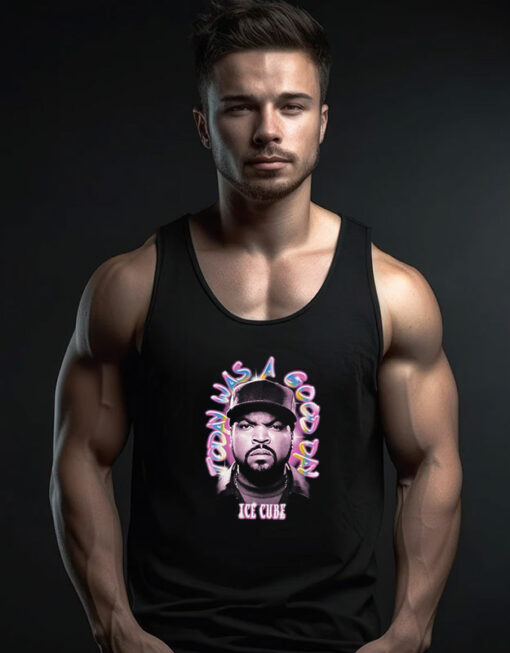 Ice Cube Today Was A Good Day Air Brush Tank Top