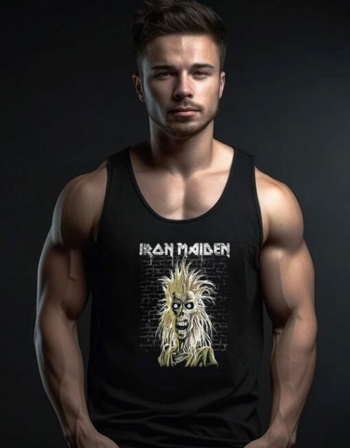 Iron Maiden Eddie 40th Anniversary Tank Top