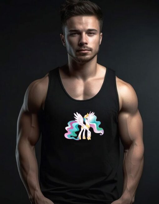 John Cena Princess Celestia My Little Pony Tank Top