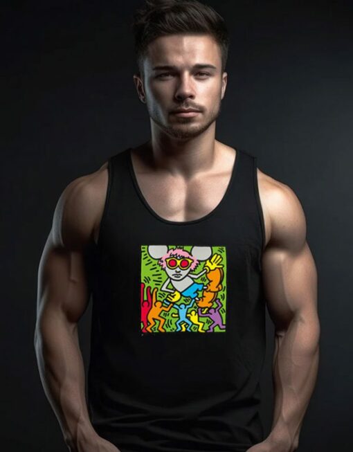 Keith Haring Andy Warhol Tank Top