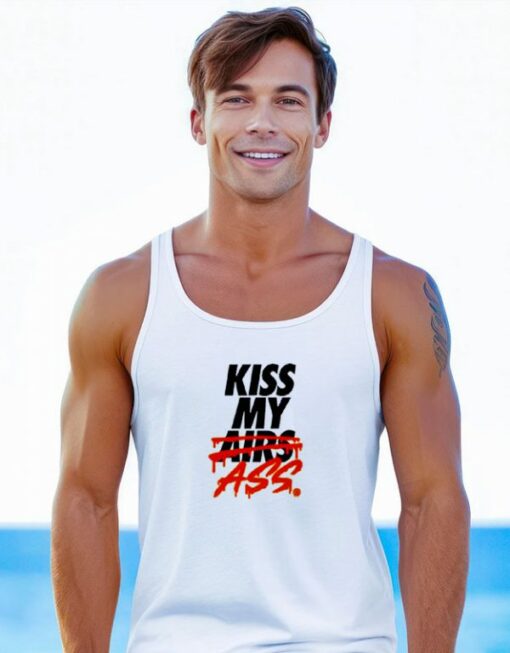 Kiss My Airs Ass Logo Tank Top