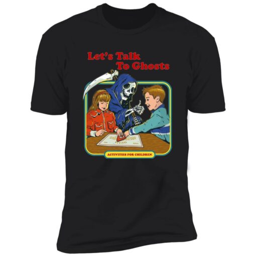 Let’s Talk To Ghosts Parody Children’s Book Shirt Horrnor Activities for Children