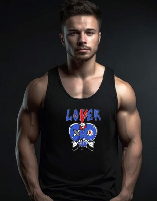 Loser Lover Heart Dripping Tank Top