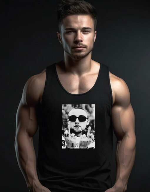 Mac Miller Fuck Pose Tank Top