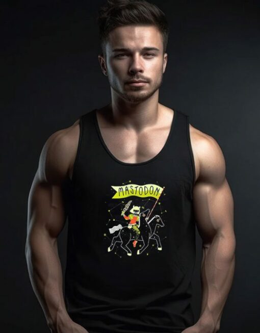 Mastodon Warrior Heather Tank Top