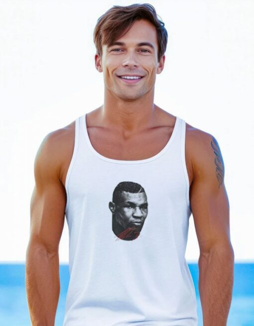 Mike Tyson Homage Face Tank Top