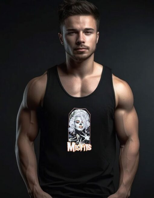 Misfits Skull Movie Star Tank Top