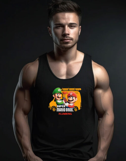 Nintendo Super Mario Plumbing Tank Top