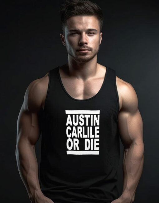 Of Mice And Men Austin Carlile Or Die Slim Fit Tank Top