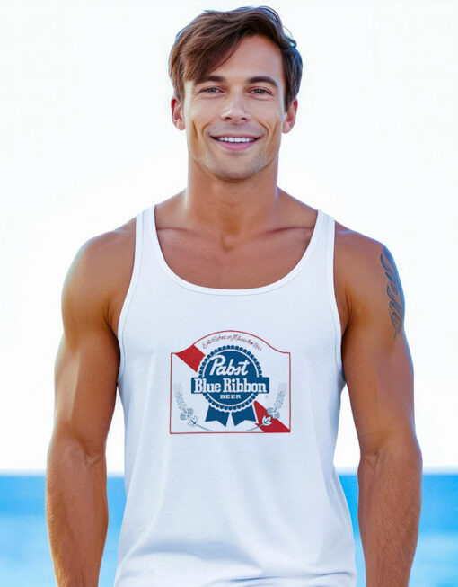 Pabst Blue Ribbon Classic Logo Tank Top