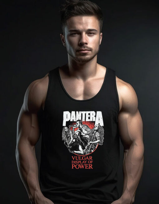 Pantera Vulgar Display Of Power Vintage Tank Top