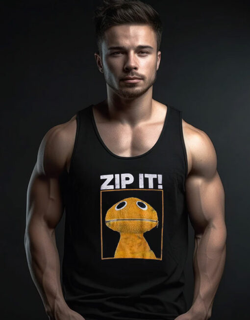 Rainbow Zippy Zip It Tank Top