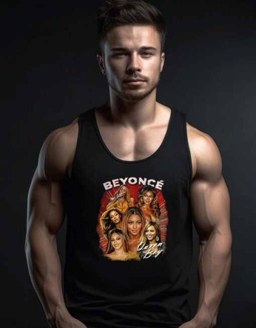 Rare Beyonce Bootleg Queen Boy Tank Top