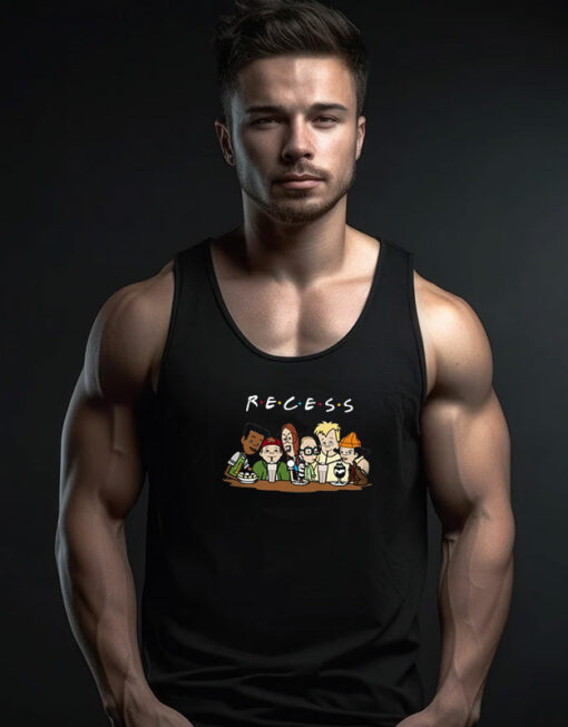 Recess Forever Friends Funny Tank Top