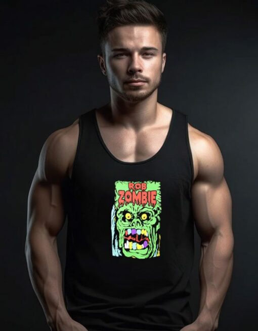 Rob Zombie Ugly Face Tank Top